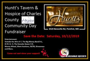 Huntt's Tavern & Hospice of Charles County Community Day Fundraiser