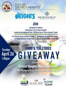 Food and Toiletries Giveaway