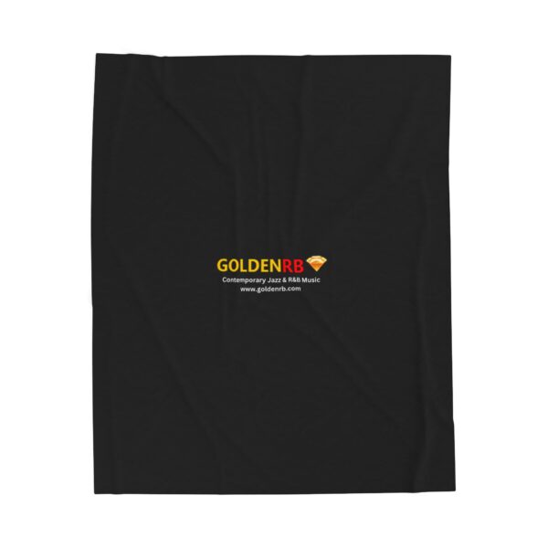 GoldenRB Velveteen Plush Blanket - Cozy, Customizable Comfort for Home and Gifts