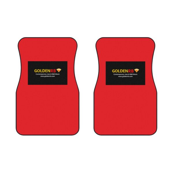 Car Mats Set - GoldenRB Design