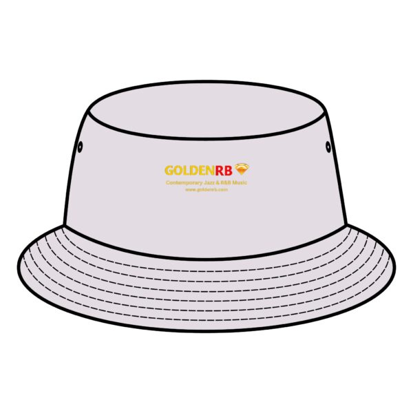 GoldenRB Bucket Hat - Stylish Black & Brown Sun Protection for Music Lovers - Image 11
