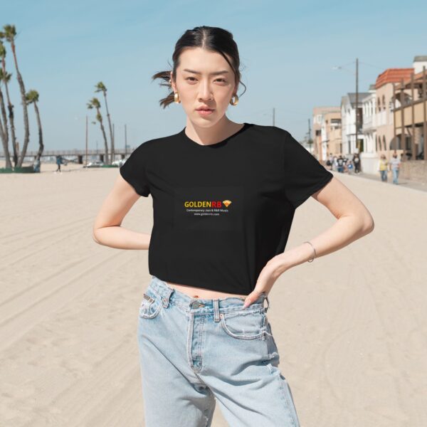 Cropped Tee - GoldenRB Design - Image 4