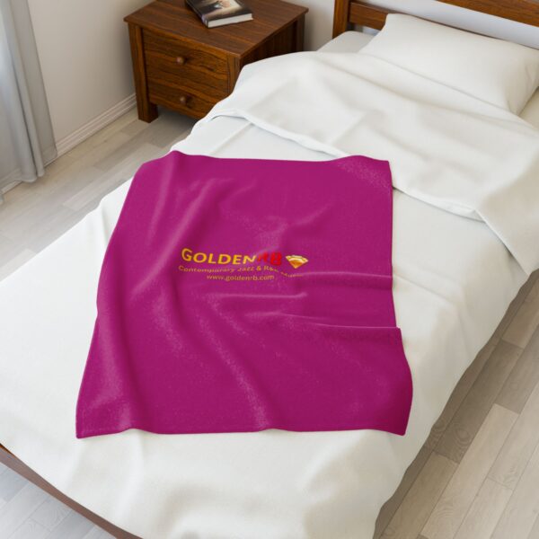 Velveteen Plush Blanket - GoldenRB Design - Image 7