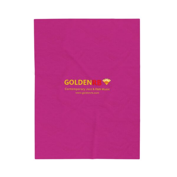 Velveteen Plush Blanket - GoldenRB Design - Image 5