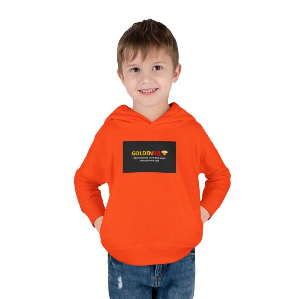 Toddler Fleece Hoodie - GoldenRB Design - Image 3