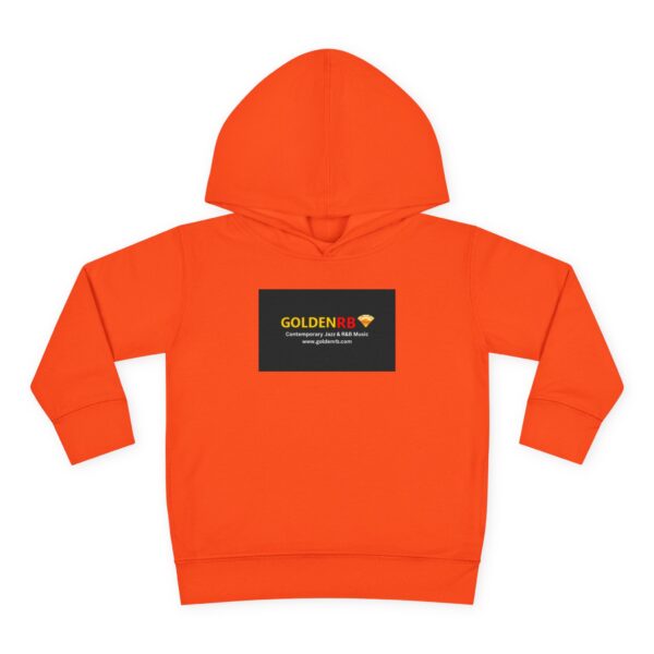 Toddler Fleece Hoodie - GoldenRB Design - Image 2