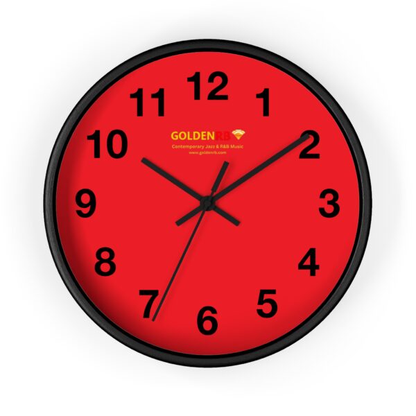 GoldenRB Wall Clock