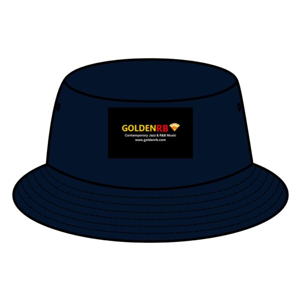 GoldenRB Bucket Hat - Stylish Black & Brown Sun Protection for Music Lovers - Image 10