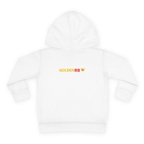 Toddler Fleece Hoodie - GoldenRB Design - Image 6