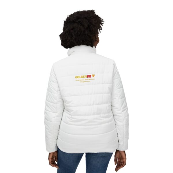 Women’s GoldenRB Puffer Jacket - Stylish Winter Outerwear for Comfort and Warmth - Image 4