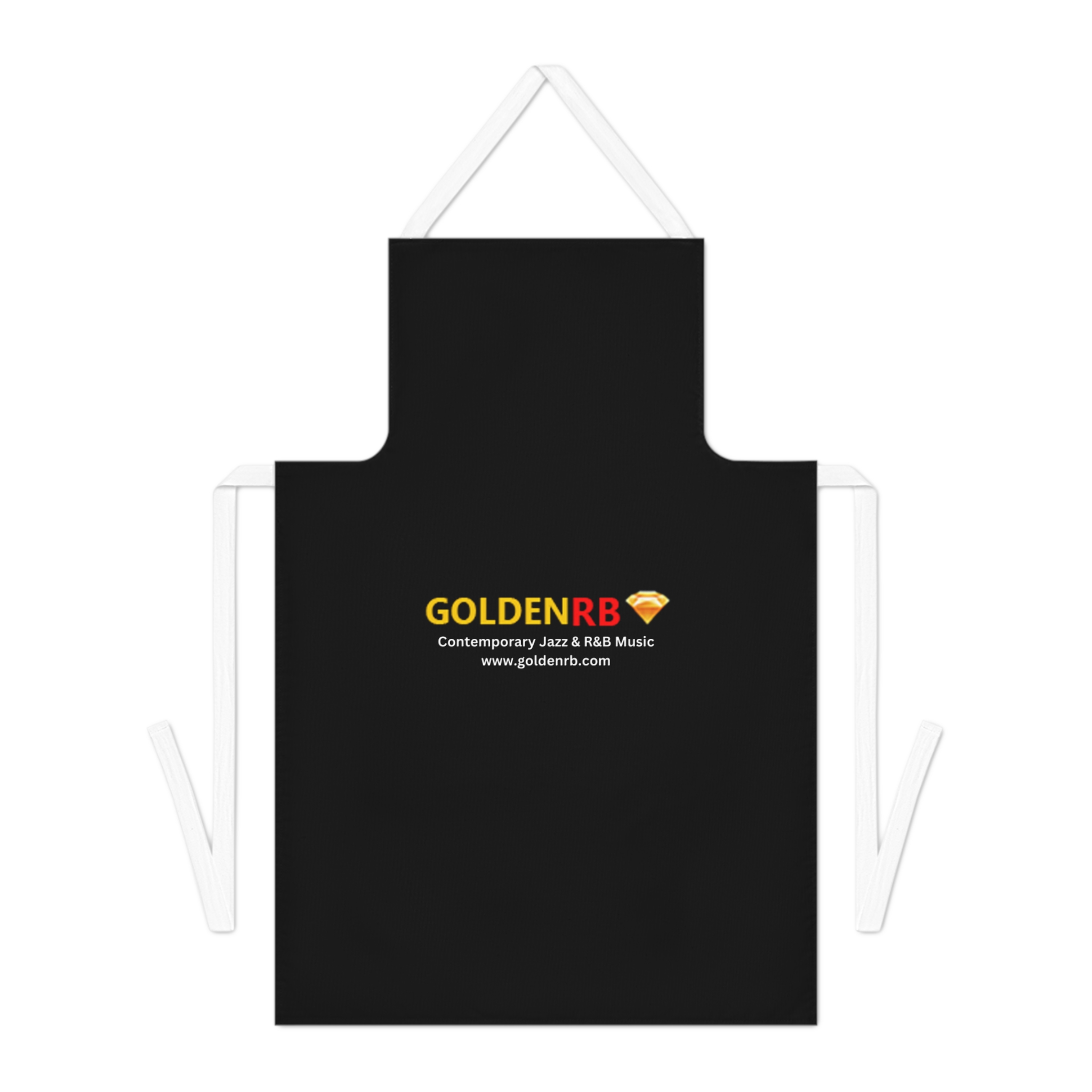 Jazz Music Lover Apron RnB Gift Music Fan Kitchen Apron Cooking GoldenRB