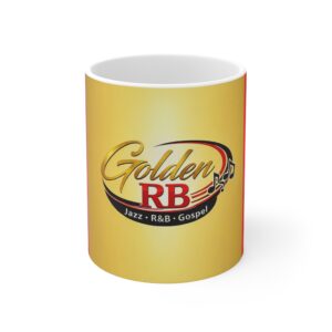GoldenRB 11oz Mug  Jazz  R&B  Gospel Music Lover Gift