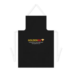 Jazz Music Lover Apron RnB Gift Music Fan Kitchen Apron Cooking GoldenRB