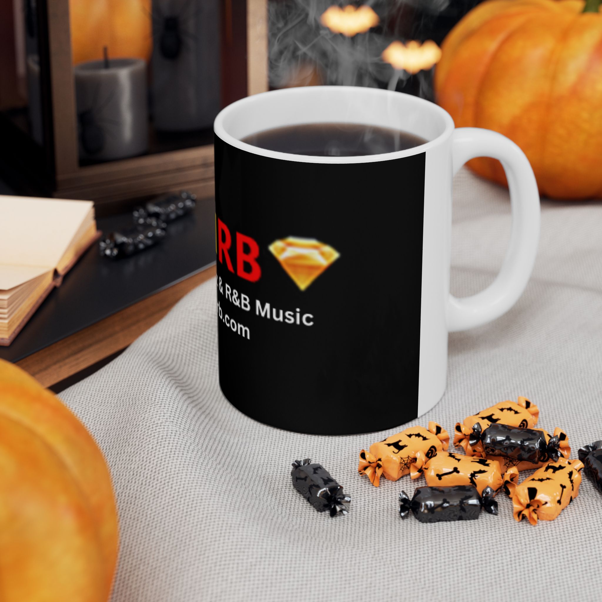 Jazz Music Lover Coffee Mug 11oz 15oz RnB Gift Music Fan Cup GoldenRB