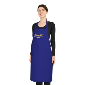 GoldenRB Logo Cotton Apron | Black Logo Apron for Cooking & BBQ